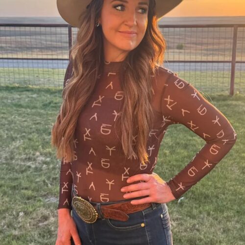 Amarillo By Morning Mesh Top