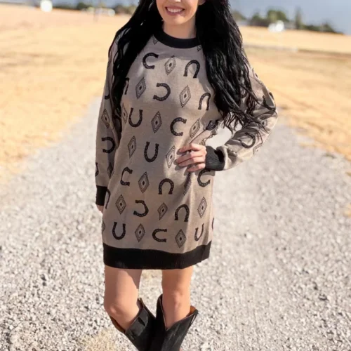 Wild Luck Sweater Dress