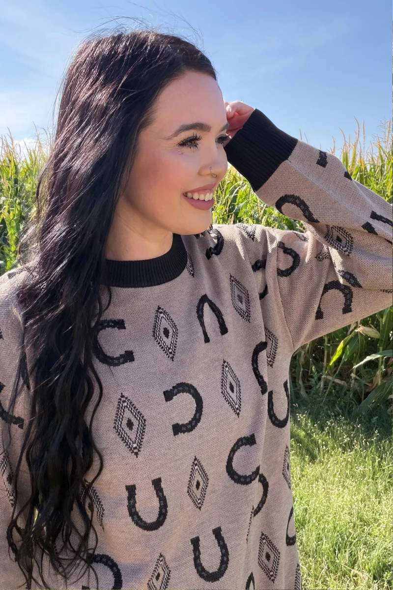 Wild Luck Sweater Dress - Image 2
