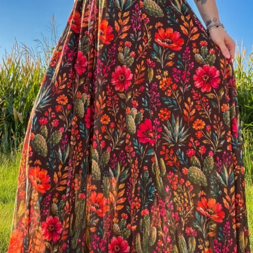 Rodeo Garden Maxi Skirt