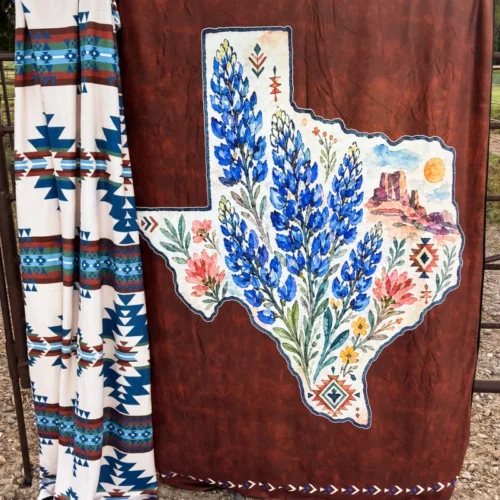 Texas Bluebonnets Blanket