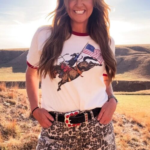 Dust and Glory Ringer Tee