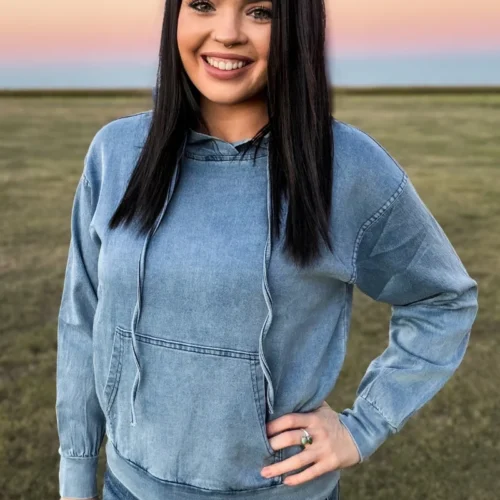 Denim Darling Hoodie